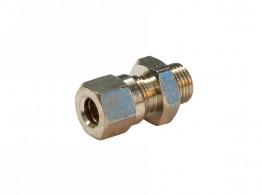 FITTING (STRAIGHT, MALE) CYLINDRIC THREAD 1/8 E6