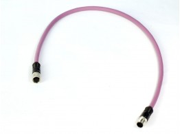 CABLED WIRE CANOPEN PUR 0.6M M12 MALE/FEMALE